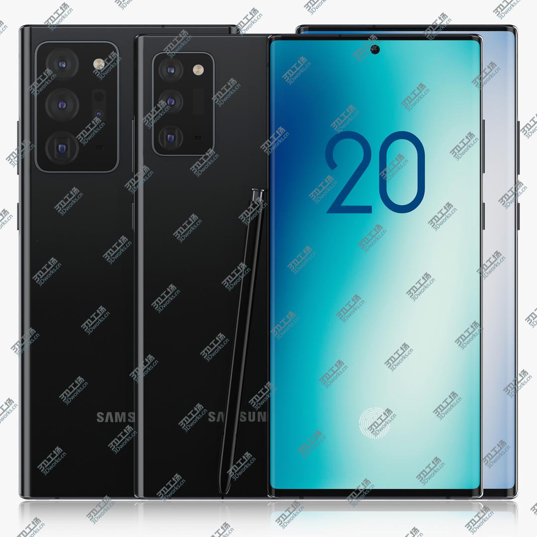 images/goods_img/202105074/3D Samsung Galaxy Note 20 & 20 Plus black/1.jpg
